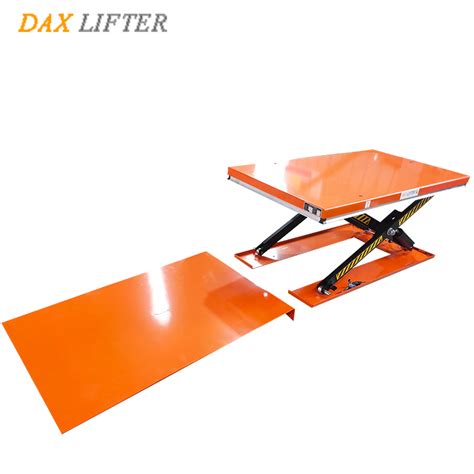 China Hydraulic Low-profile Scissor Lift Platform Manufacturer and Supplier | Daxin