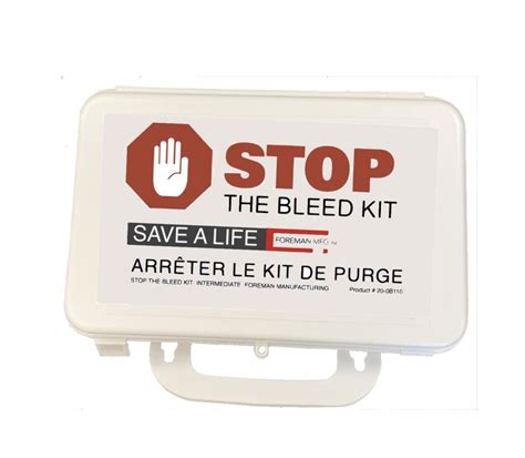 Stop The Bleed Kit • Foreman Safety Supplies and Personal Protection Biohazard Kits