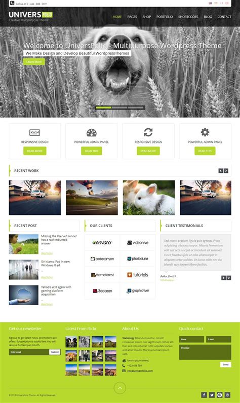 Awesome Responsive Business WordPress Themes – WordPress Mojo