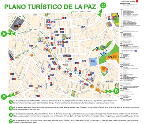 Mapas y planos de la ciudad de La Paz