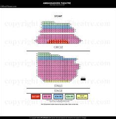 Ambassadors Theatre Seat Plan Theater Seating, How To Plan, Theater Seats