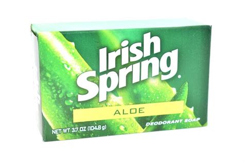 Irish Spring Aloe Bar Soap, 3.7 oz | Irish spring, Bar soap, Aloe