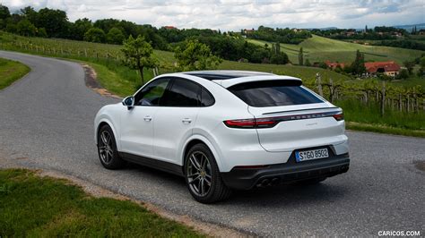 2020 Porsche Cayenne Coupé (Color: Carrara White Metallic) | Rear Three ...