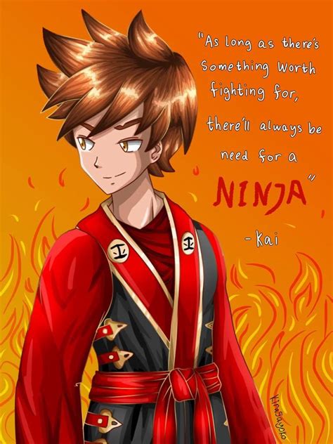 Ninjago fanart: The Fiery Ninja | Masters Of Spinjitzu Amino