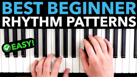 The Best Piano “Rhythm Patterns” For Beginners - YouTube Piano Lessons For Kids, Piano Lessons ...