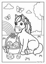 Easter Horse Coloring Pages Free Printable PDFs  WakeTheKids sketch template