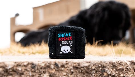 Official Sneak Attack Squad Black Sweat Band! – The Extreme Toys Store