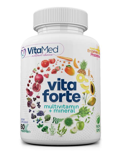 VitaMed's Vita Forte - Complete Multivitamin for Optimal Wellness