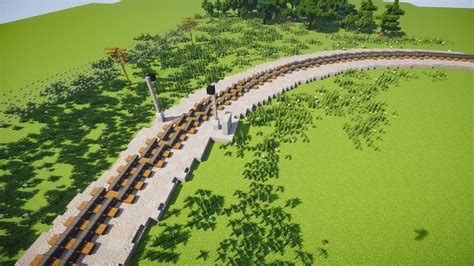 How To Make A Powered Rail Curve In Minecraft - Design Talk