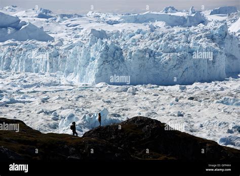 UNESCO World Heritage Site, Ilulissat Icefjord, Ilulissat, Greenland ...