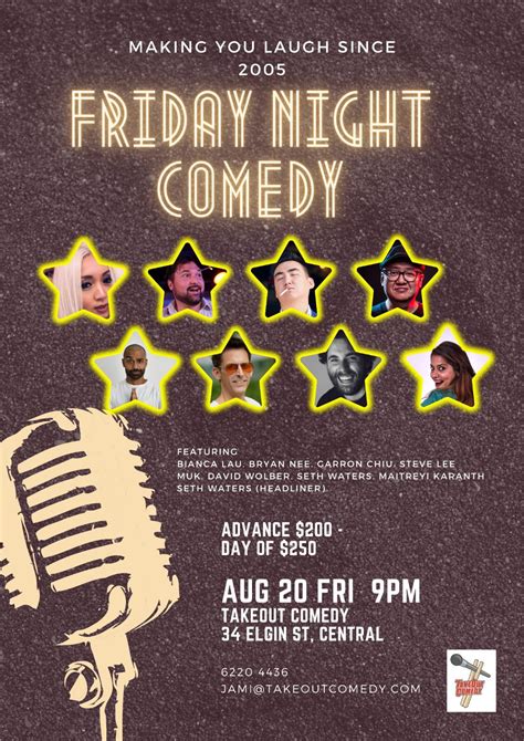 Friday Night Comedy | TakeOut Comedy