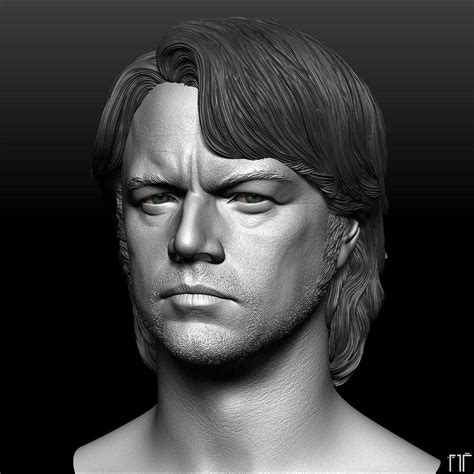 Leonardo DiCaprio - Rick Dalton [3D Printing] - ZBrushCentral