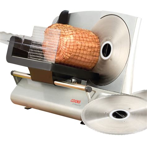 Cooks Professional Meat Slicer Machine for Home Use, Quiet 150W ...