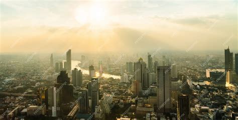 Premium Photo | Cityscape and skyline of Bangkok City, Thailand.