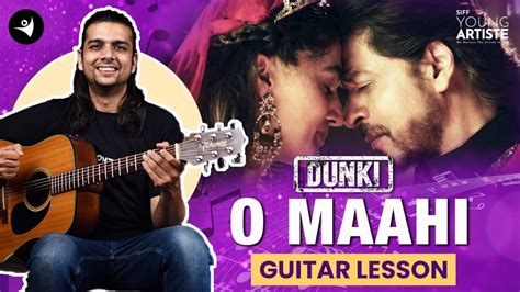 Dunki Drop 5: O Maahi | Shah Rukh Khan | Easy Guitar Lesson | Learn Guitar for Free #guitar ...