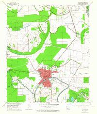 Hi-Res Interactive Map of Tallulah, LA in 1963 | Pastmaps