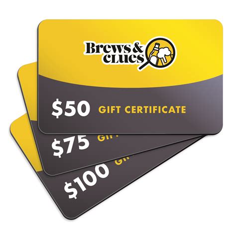 Get Your Bar Crawl Trivia Tour GIft Card Today - Brews & Clues - Bar ...