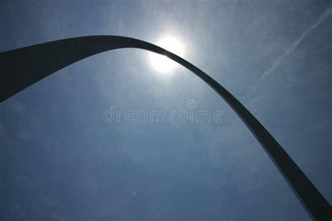 St. Louis Gateway Arch Silhouette Stock Photo - Image of architecture, silhouette: 254134