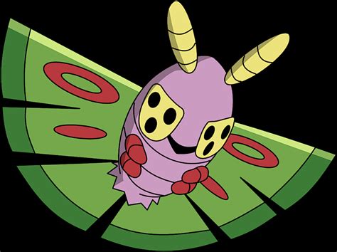 Pokemon #269 Dustox Uncommon Picture - For Pokemon Go Players