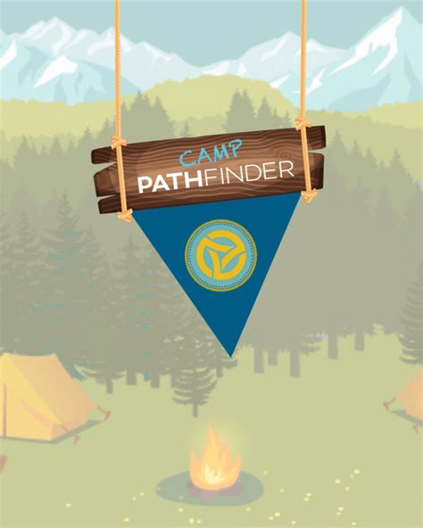 camp pathfinder - flag sign - Pathfinder