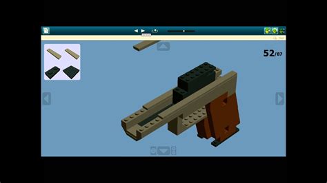 LDD Lego Colt M1911 Instructions - YouTube