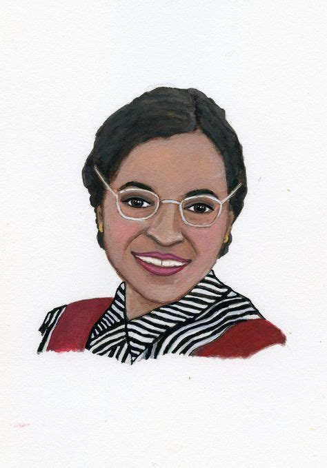 rosa parks illustration