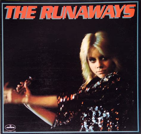 RUNAWAYS The Runaways self-titled 70s Female all-girl Hard-Rock Album Cover Gallery & 12" Vinyl ...