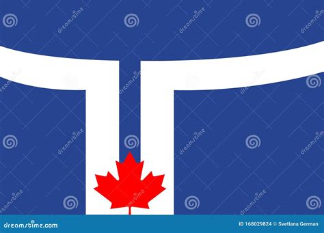 Flag of Toronto in Canada stock vector. Illustration of canadian ...