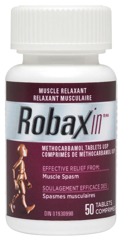 Buy Robaxin Regular Strength at Well.ca | Free Shipping $35+ in Canada