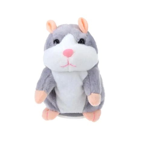 Talking Hamster Funny Plush Toy Repeats Mimicry Toy Electronic Record ...