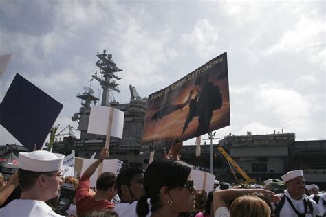 USS Ronald Reagan's Crew Returns Home | Coronado, CA Patch