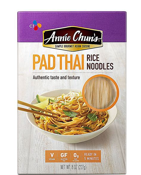 Annie Chun's Pad Thai Gluten Free Rice Noodles -- 8 oz - Vitacost