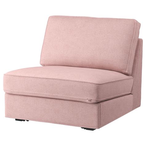 KIVIK 1-seat sofa-bed, Gunnared light brown-pink - IKEA