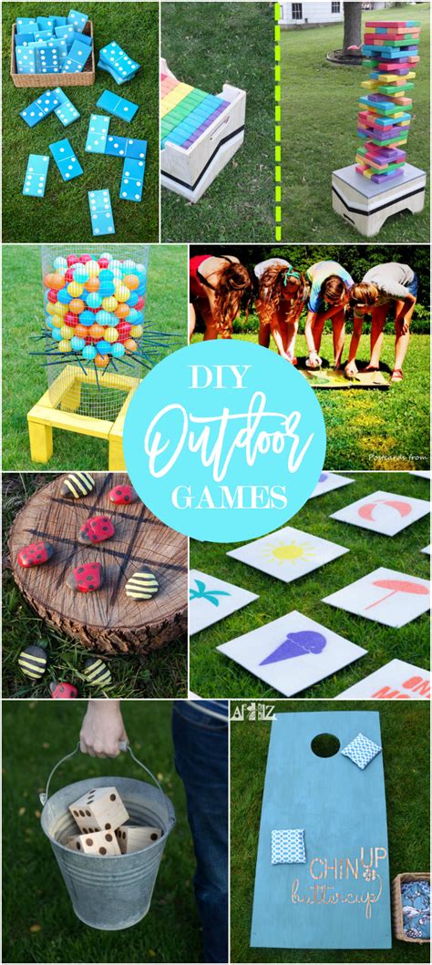 17 DIY Games for Outdoor Family Fun