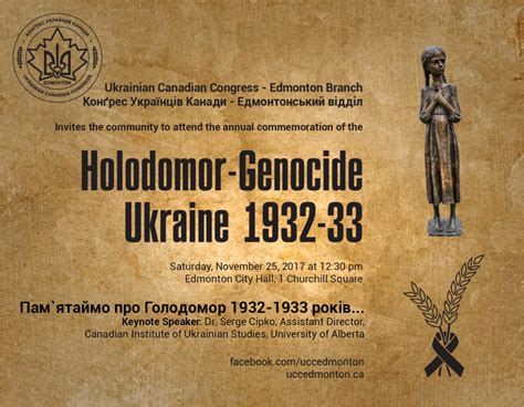 Holodomor Awareness Week « Ukrainian Canadian Congress