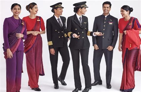 Air India introduces new crew uniforms - Aviation Business News