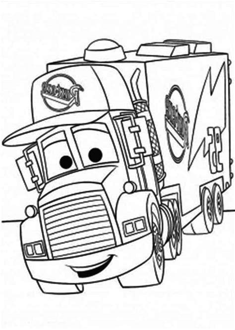 How To Draw Mack From Cars - Cliparts.co