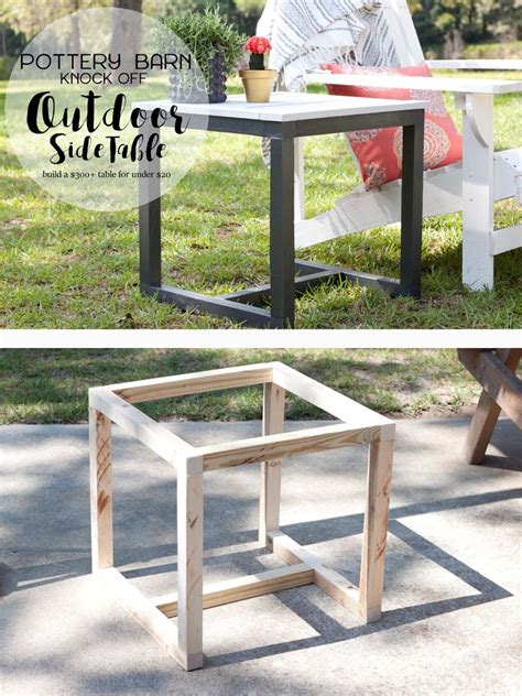 Woodworking Project Patio Side Table - Patio Furniture