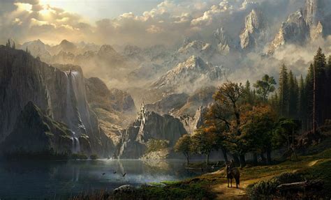 40+ Medieval Landscape Wallpapers - Download at WallpaperBro | Fantasy ...