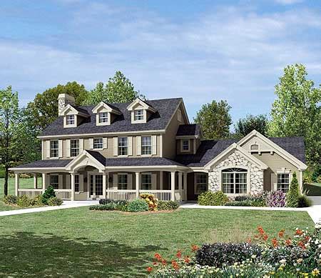 Fabulous Countryside Home Plan - 57153HA | Architectural Designs - House Plans