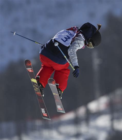 Pioneers inaugurating women's slopestyle skiing