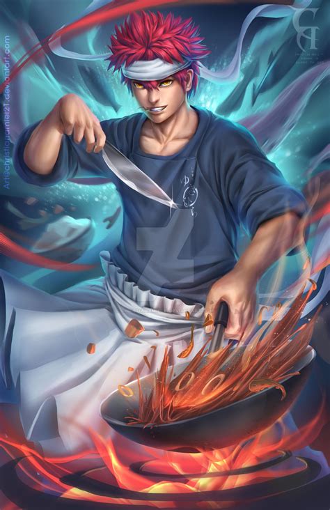 Soma shokugeki fanart by christianamiel21 on DeviantArt