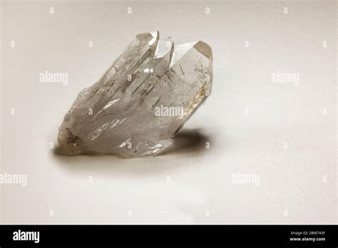 Quartz mineral from Norway, making up a set as part of Moh's scale of hardness Stock Photo - Alamy