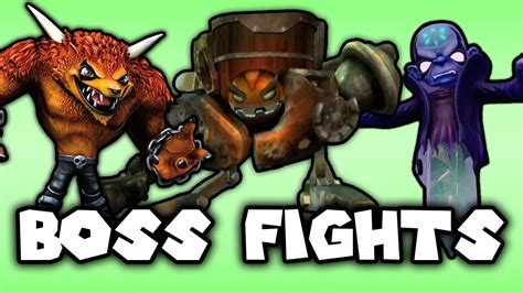 Skylanders Boss Fights - YouTube