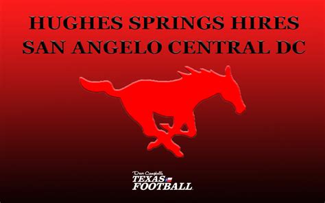 Hughes Springs Hires San Angelo Central DC