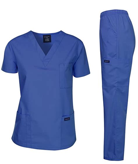 Dagacci Scrubs Unisex Medical Uniform Set – Carrusel Uniforms and ...