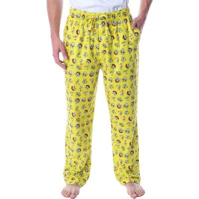 Intimo Nickelodeon Men's Spongebob Squarepants Expressions Loungewear ...