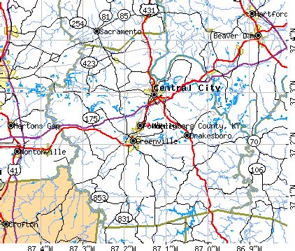 Muhlenberg County, Kentucky detailed profile - houses, real estate, cost of living, wages, work ...