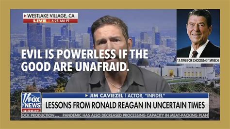 Jim Caviezel Fox News Interview - Wow! Quotes Ronald Reagan in a ...