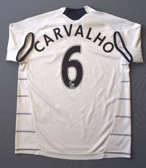 Carvalho Chelsea Jersey 2009 2010 Third 7-8 Years Shirt Football Adidas ...